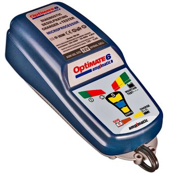 CARGADOR BATERÍAS OPTIMATE 6 AMPMATIC TM-180-SAE