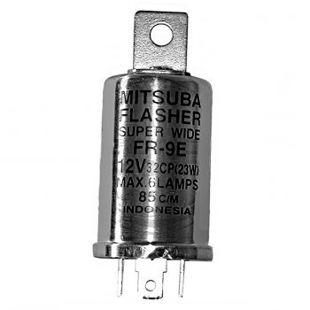 Elektronisches Blinkrelais 12V / 15-138W 3 Faston Universal