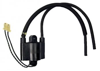 DOPPELZÜNDSPULE F6T5532 12V-0.2OHM- 2 KONTAKTE MIT STECKER- MIT KABEL