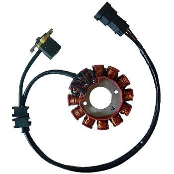STATOR KOKUSAN DREIPHASIG 12 POLIG APRILIA-DERBI 125