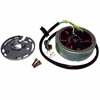 MAGNETZÜNDUNGSSCHWUNGRAD 6 POLIG 12V 85W (DERBI MOTOR OHNE ELEKTROSTARTER)