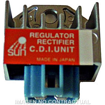 REGULADOR JAPONES SH671-12 - 12V - CA/CC - 4 FASTONS