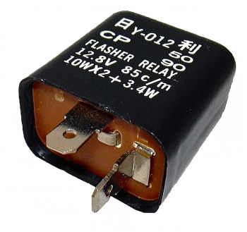 BLINKERRELAIS 12V T10W - 2 ANSCHLÜSSE