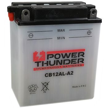 Bateria CB12AL-A2 POWER THUNDER Convencional Pack Acido