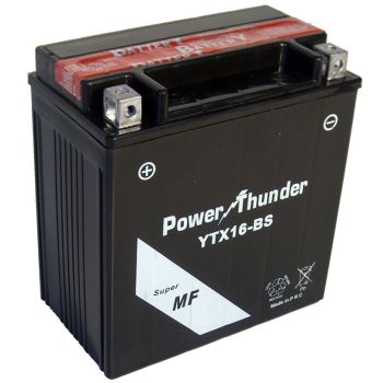 CTX16-BS Batería Power Thunder