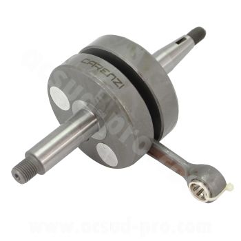 CARENZI Kurbelwelle für: MINARELLI AM6 / BETA 50 RR / MBK 50 X-POWER / YAMAHA 50 TZR / PEUGEOT 50 XPS / RIEJU 50 RS