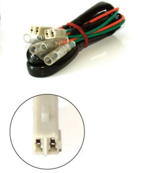KABEL ANSCHLUSS BLINKER HONDA/KAWASAKI ORIGINAL TYP LÄNGE: 350 MM HERST.-NR. A19-10020