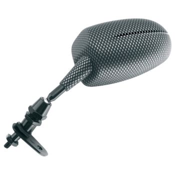 RETROSPIEGEL-SET CARBON. OVAL F1 HERST.-NR. KA-92