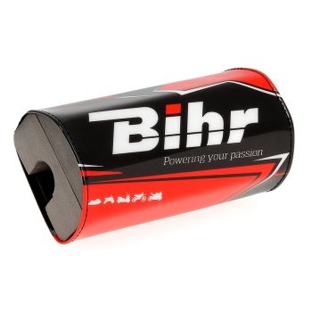 BIHR LENKERPOLSTER OHNE STREBE SCHWARZ/ROT HERST.-REF. MGBIHROVER