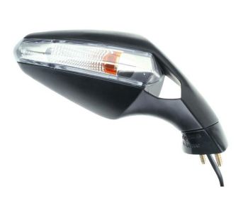 RÜCKSPIEGEL MIT BLINKER RECHTS VICMA OEM-TYP SCHWARZ - DERBI GTR HERST.-NR. E291D
