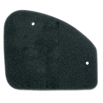 Rectangular motorcycle foam air filter with two mounting holes, BoxToBox moto recambios