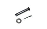 Eje Estribera Acero Inox. d.8,5mm L.47,5mm Pit Bike Arandela y Clip