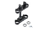 Komplette Gabelbrücke 45/48mm + Lenkerklemmung 1 Schraube YCF Pit Bike / Dirt Bike Schwarz