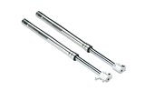 Einstellbare Gabelrohre 800 mm D.48/45 mm ZL CF Bigy Silber