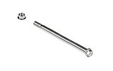 Eje de Rueda Trasera Basculante de Acero (M6) 215mm - M14 Pit Bike / Dirt Bike