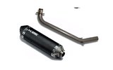Komplettauspuffanlage 94db (2 Federn) Flat Track YCF Syay
