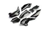 Kit de Plásticos Negro Pit Bike YCF Pilot desp. 2018 / Factory SP desp. 2017