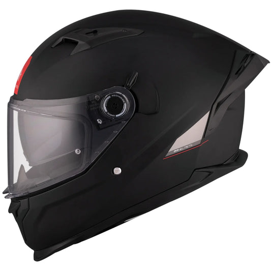 Casco Integral MT Helmets BRAKER A1 Pantalla Doble Negro Mate