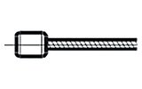 Universalkabel Gaszug RMS 1.2x3200mm Nippel verlötet Vespa