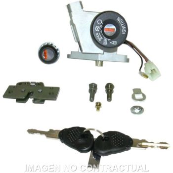 Kit Kontakt, Sattel und Handschuhfach Derbi Atlantis 50 Wasser