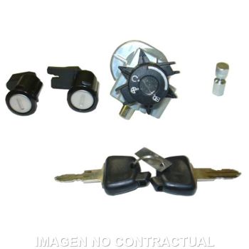 KIT CONTACTO, SILLON Y GUANTERA PEUGEOT 50 ELYSEO