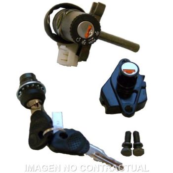 Kontakt-Set, Sitzbank und Handschuhfach Aprilia Leonardo 250