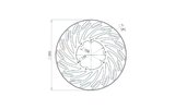 Disco de Freno Delantero 300mm NG Brake Disc Derbi DRD Pro