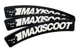 Maxiscoot Reifenaufkleber