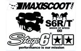 Maxiscoot Aufkleberset 140x100mm
