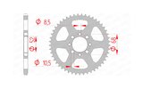 Kettenrad Afam Stahl 46 Zähne KLX 110