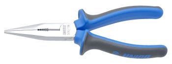 508/1BI-ALICATE PUNTAS SEMIRREDONDAS, PUNTA RECTA CON CORTE Y GRIP-200