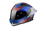 Casco Integral MT Helmets KRE+ Carbon Projectile D7 Azul L