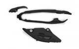 Kit Guía de Cadena + Guía de Riel UFO KTM SX / SX-F 2023 Negro