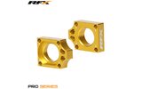 Ketten Spanner / Achsblöcke RFX Pro Gelb Suzuki RM-Z 250 / 450