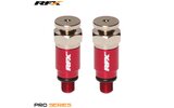 RFX Pro Entlüfter-Set Gabel M5x0.8 Rot Kayaba / Showa
