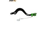 Pedal de Freno RFX Pro Plegable Negro/Verde Kawasaki KXF 250
