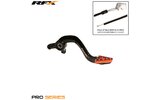 RFX Pro Bremshebel Standard Hart Eloxierter Schwarz/Orange KTM 65