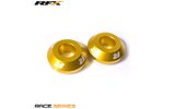 Casquillo Espaciador Rueda Trasera RFX Pro Fast Amarillo Suzuki RM-Z 250 / 450