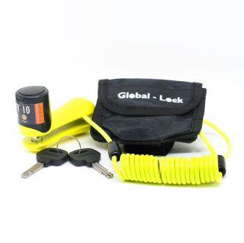 GLD01 ANTIRROBO DISCO GLOBALLOCK CITY 10 LLAVE DE DISCOS FUNDA REMINDER ANTIRROBO DE DISCO