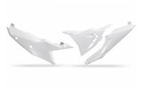 UFO Seitenverkleidungen KTM SX / SX-F 2023 mit Lüftung Weiß