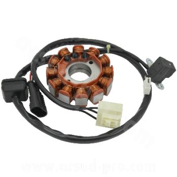 ZÜNDSTATOR MAXISCOOTER FÜR: VESPA LX / LXV / S 125-150CC 2009-13 (OEM: 640301)