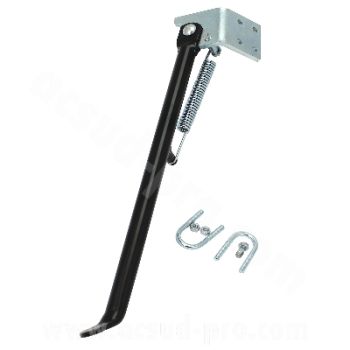 SEITENSTÄNDER SCHWARZ FÜR DERBI SENDA SENDA R 2000 L 350 MM