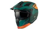 Trialhelm MT Helmets Streetfighter SV S Totem Grün / Orange L