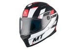 Casco Integral MT Helmets Stinger 2 Zivze Negro / Blanco XS