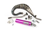 Auspuff SCR Corse Handmade Cross 50-70 Beta RR -2012 Violett