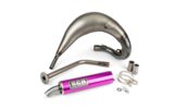 Auspuff SCR Corse Handmade Cross 50-70 Rieju MRT Violett