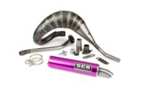 SCR Corse RL Cross 70 - 80 Auspuffanlage Beta RR -2012 Violett