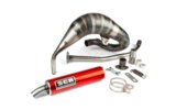Auspuff SCR Corse Racing Line Cross 70-80 Rieju MRT Rot