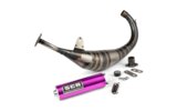 Auspuff SCR Corse Racing Line 70-80 Derbi Violett