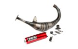 Auspuff SCR Corse Racing Line 70-80 Derbi Rot